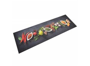 9555686649292 - Maisonchic - KüchenTeppichKüchenmatteKüchenvorleger Waschbar Gewürze 60x180 cm Samt VESS796105