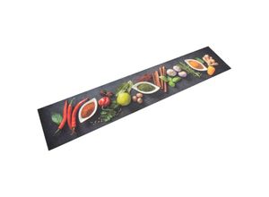 9555686649315 - Maisonchic - KüchenTeppichKüchenmatteKüchenvorleger Waschbar Gewürze 60x300 cm Samt VESS770661