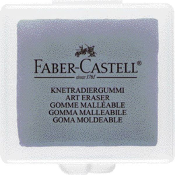 9556089009225 - FABER-CASTELL Knetgummis FABER Knetrummi Radierer grau Grau