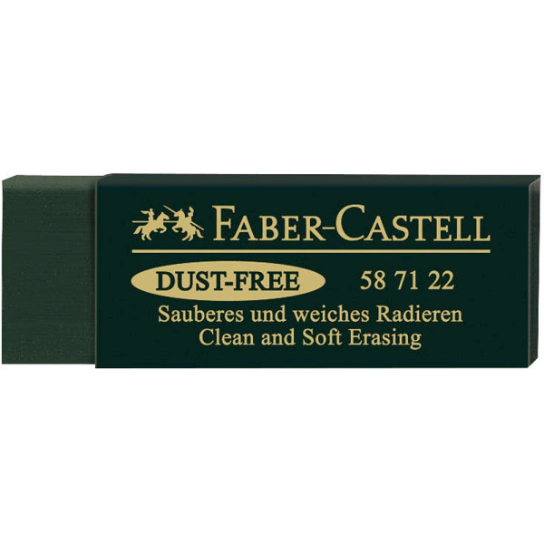 9556089009867 - FABER-CASTELL Radiergummis Dust FREE Radierer grün Grün