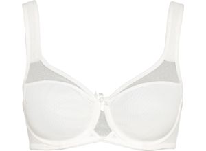 9580132412908 - LASCANA Nuance Minimizer-BH Zierschleifchen Netzeinsätze für Damen beige 80G