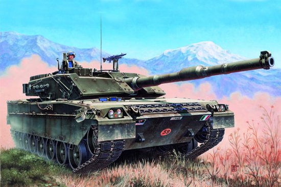 9580208003320 - Trumpeter 750332 - 1 35 Italian C1 Ariete MBT