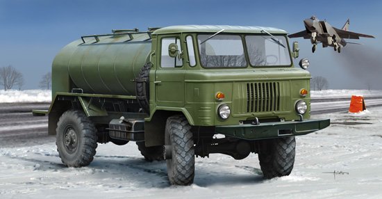 9580208010182 - Trumpeter 751018 - 1 35 GAZ 66 Öl-Transporter