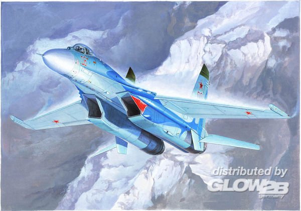 9580208016603 - Trumpeter 751660 - 1 72 Su-27 Flanker B Fighter