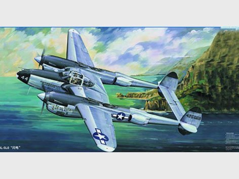 9580208022277 - Trumpeter 752227 - 1 32 Lockheed P-38L-5-LO Lightning