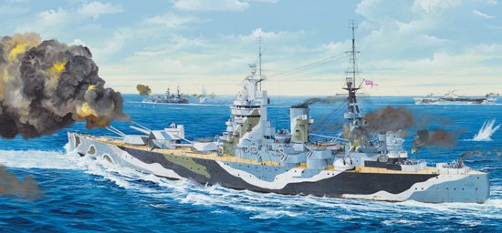 9580208037080 - Trumpeter 753708 - 1 200 HMS Nelson 1944