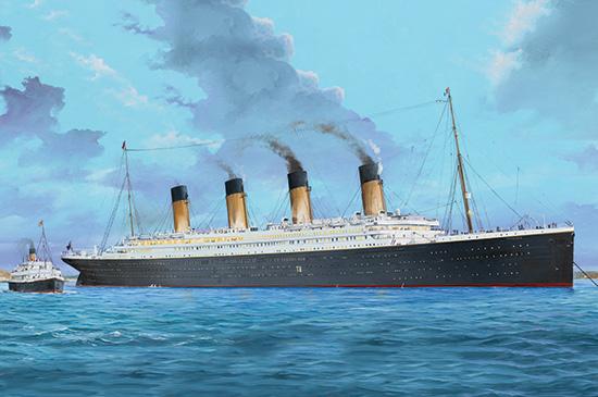 9580208037196 - Trumpeter 753719 - 1 200 RMS Titanic mit Beleuchtung