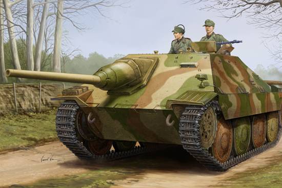 9580208055244 - Trumpeter 755524 - 1 35 Deutscher Jagdpanzer 38 to Hetzer-Starr