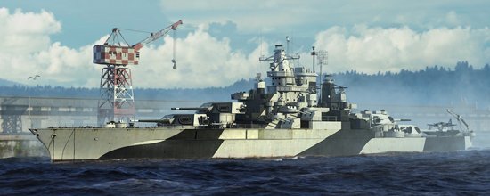 9580208057828 - Trumpeter 755782 - 1 700 USS Tennessee BB 43 1944 9580208057828 - Trumpeter 755782 - 1 700 USS Tennessee BB 43 1944