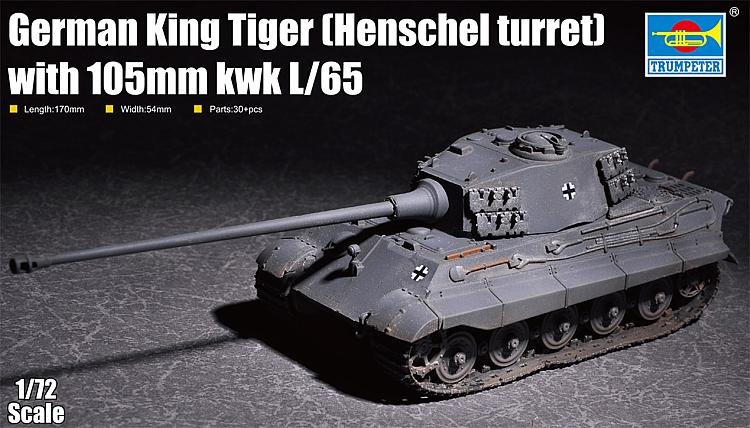 9580208071602 - German King Tiger(Henschel turret) with 105mm kWh L 65