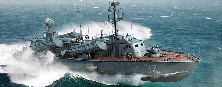 9580208672021 - I LOVE KIT 67202 - Russian Navy OSA Class Missile Boat  OSA-2 in 172