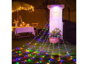 9587759757603 - Haloyo - Lichterkette Außen ®Lichterkette Weihnachtsbaumfür Partys WeihnachtenDekoHochzeit9 Saiten à 35 m