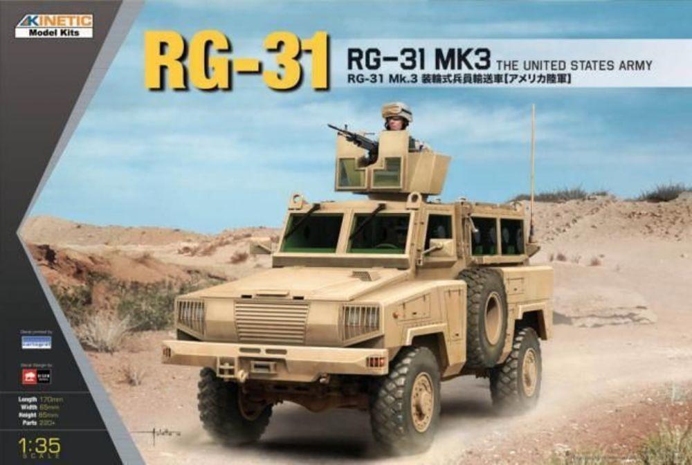 9588838160659 - KINETIC K61012 - RG-31 MK3 US Army in 135