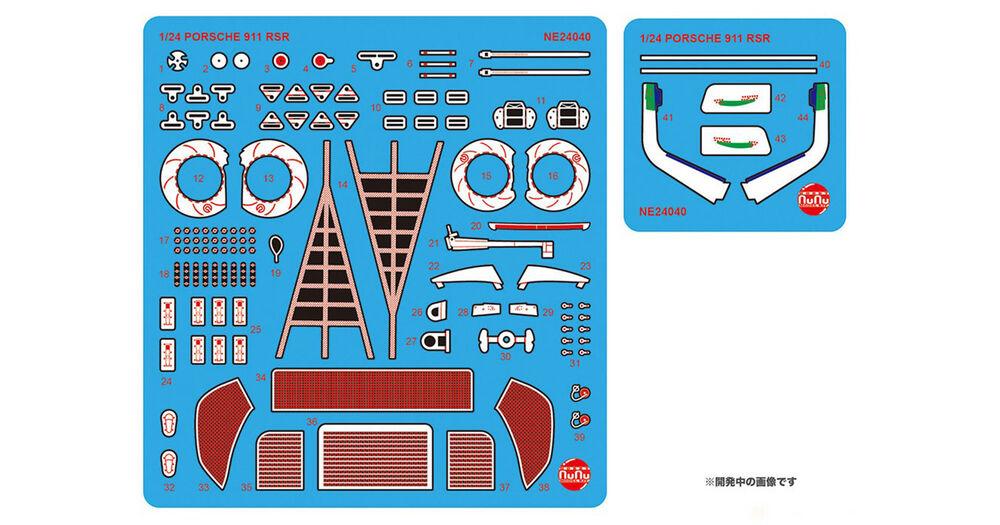 9588882825979 - Porsche 911 RSR - 2018 LM GTE Class Winner - Detail Up Parts