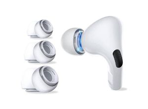 9589046924415 - Techprotect - Silikon-Ohrstöpsel für Apple Airpods Pro 3er-Pack Tech-Protect weiß