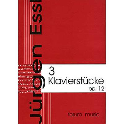 9762864024516 - 3 Klavierstücke op 12