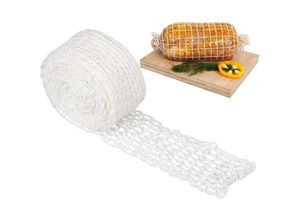 9770299143702 - M lange Fleischnetzrolle Größe 18 elastische Form für Putenschinken Schinken Delikatessen Geflügel Schinken geräuchertes Fleisch Wickelnetz