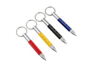 9770299150762 - Lntyq Geschenk für Männer 6-in-1-Multifunktionsstift 4-teiliger Multifunktions-Kugelschreiber mit runder Schnalle nützliche ungewöhnliche