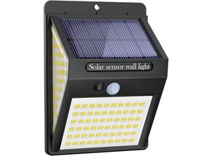 9771353032741 - 3 Beleuchtungsmodi 140 led Solar-Sicherheits-Außenleuchten - Lycxames