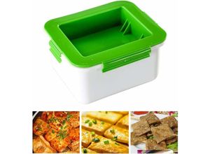 9771353163179 - Tofu-Pressmaschine Kunststoff-Tofu-Maker Küchenwerkzeug selbstgemachte Tofu-Pressformbox zur Verarbeitung Ihres Tofus - Minkurow