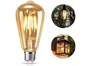 9771353163537 - Edison Vintage Glühbirne Edison Led Lampe E27 4 w Warmes Licht Vintage Antik Glühbirne Retro Glühlampe Für Nostalgie Und Retro Beleuchtung In Home