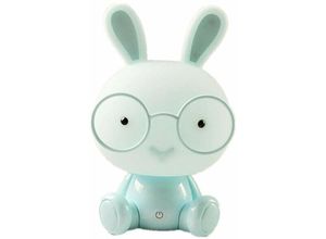 9771353165159 - Led Bunny Nachtlicht Teelicht Kinderlampen Augenschutz Notlicht Touch Dekoration Schlafzimmer Nachttisch Stimmungslicht Blau - Minkurow 9771353165159 - Led Bunny Nachtlicht Teelicht Kinderlampen Augenschutz Notlicht Touch Dekoration Schlafzimmer Nachttisch Stimmungslicht Blau - Minkurow