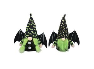 9778631118821 - Eting - 2PCS Halloween Zwerge Plüsch mit Fledermausflügeln Tischdekorationen