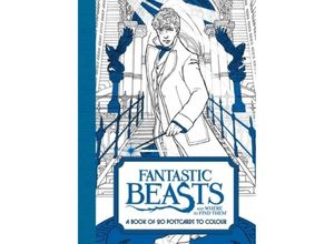 9780008204648 - Fantastic Beasts and Where to Find Them A Book of 20 Postcards to Colour Kartoniert (TB)