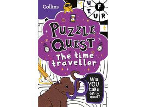 9780008457488 - Puzzle Quest   The Time Traveller - Kia Marie Hunt Collins Kids Kartoniert (TB)