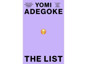 9780008544508 - The List - Yomi Adegoke Kartoniert (TB)