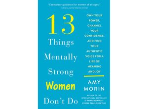 9780062847638 - 13 Things Mentally Strong Women Don	 Do - Amy Morin Kartoniert (TB)