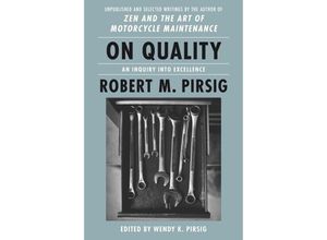 9780063084643 - On Quality - Robert M Pirsig Wendy K Pirsig Gebunden