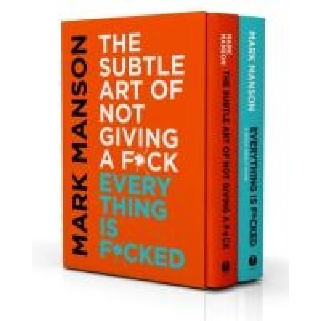 9780063422254 - Manson Mark The Subtle Art of Not Giving a F*ck   Everything Is F*cked Box Set