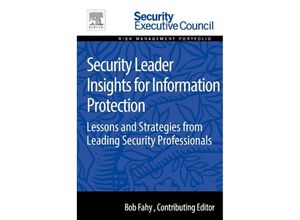 9780128008430 - Security Leader Insights for Information Protection Kartoniert (TB)