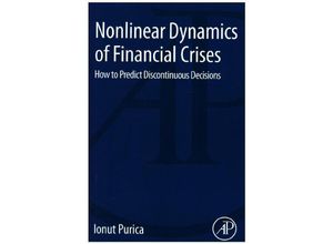 9780128032756 - Nonlinear Dynamics of Financial Crises - Ionut Purica Kartoniert (TB)