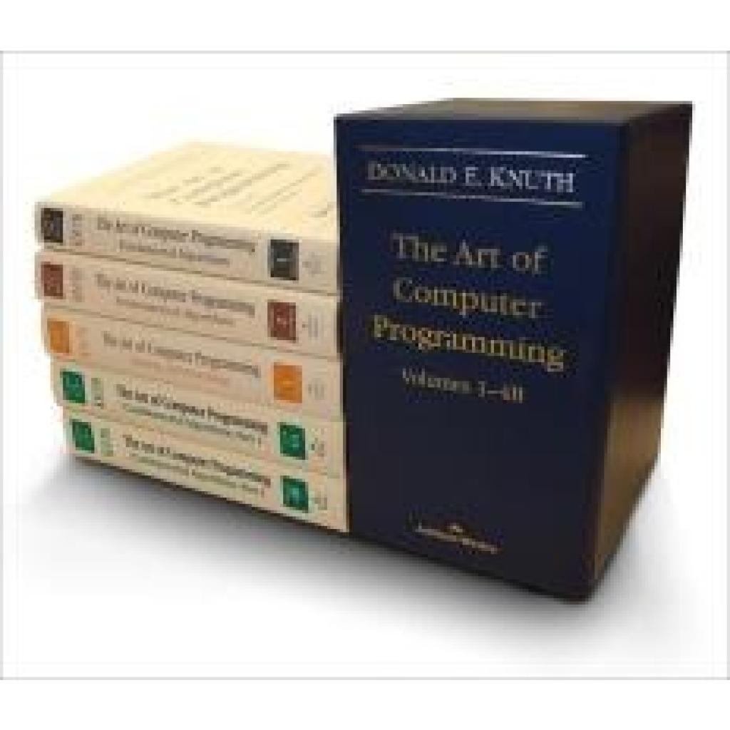 9780137935109 - Knuth Donald Art of Computer Programming The Volumes 1-4B Boxed Set