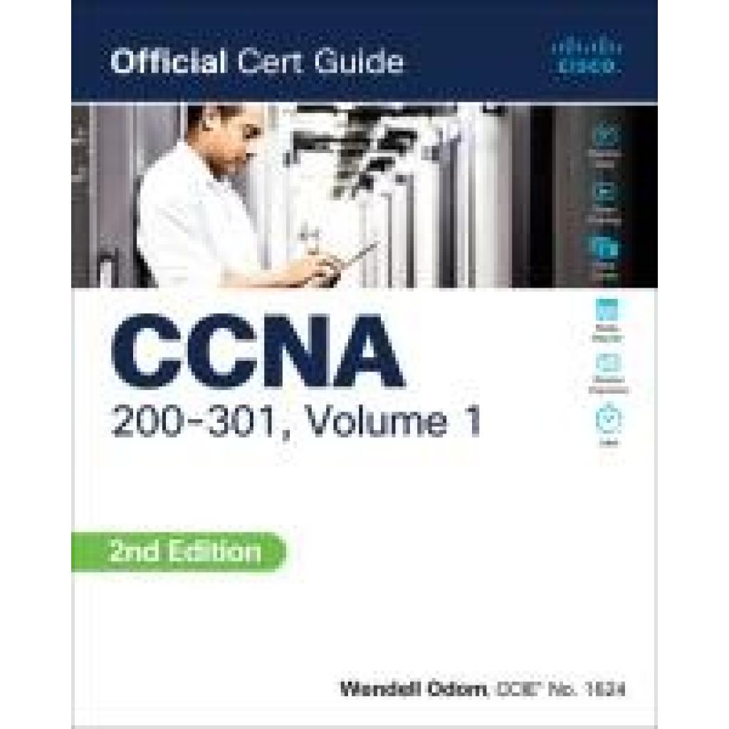 9780138229634 - Odom Wendell CCNA 200-301 Official Cert Guide Volume 1