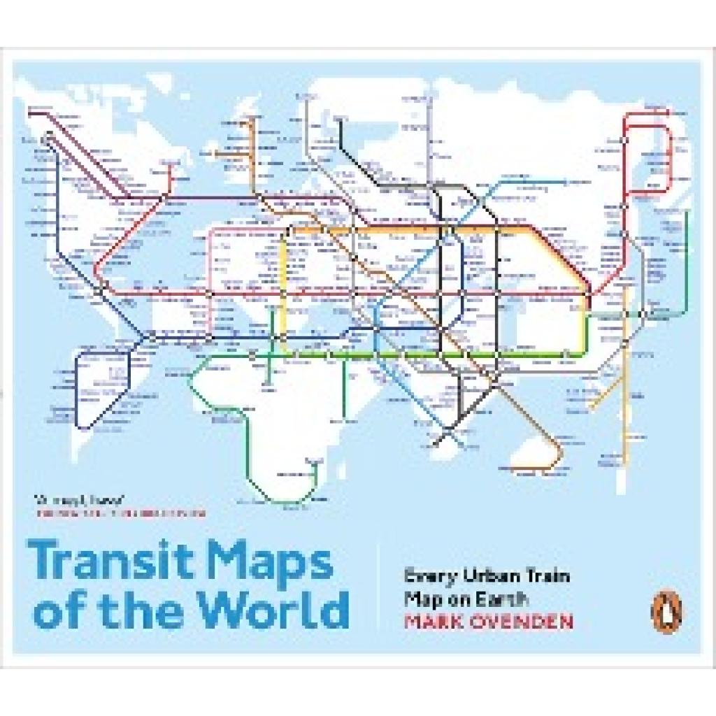 9780141981444 - Transit Maps of the World - Mark Ovenden Kartoniert (TB)