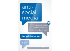 9780190056544 - Antisocial Media - Siva Vaidhyanathan Kartoniert (TB)