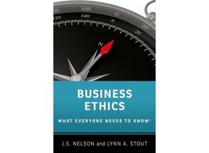 9780190610265 - What Everyone Needs to Know   Business Ethics - JS Nelson Lynn A Stout Kartoniert (TB)