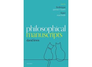 9780192847393 - Philosophical Manuscripts - David Lewis Gebunden