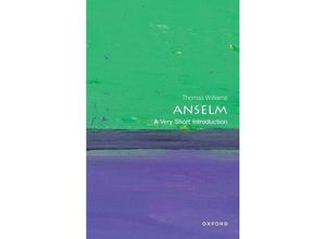 9780192897817 - Anselm A Very Short Introduction - Thomas Williams Kartoniert (TB)