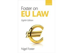 9780192897961 - Foster on EU Law - Nigel Foster Kartoniert (TB)