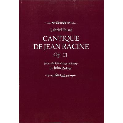 9780193361010 - Cantique de Jean Racine op 11