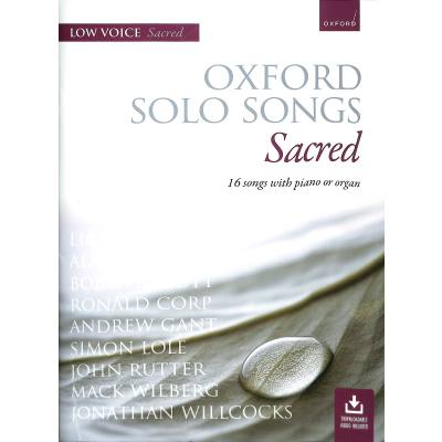 9780193365803 - Oxford solo songs - sacred