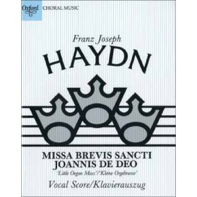 9780193367845 - Missa brevis B-Dur Sancti Johannis de deo Hob 22 7