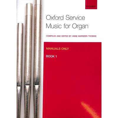 9780193372634 - Oxford service music for organ 1