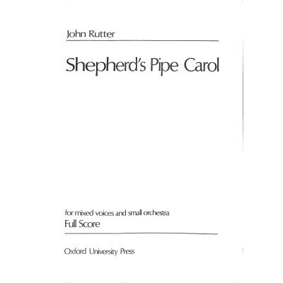 9780193410077 - Shepherds pipe carol