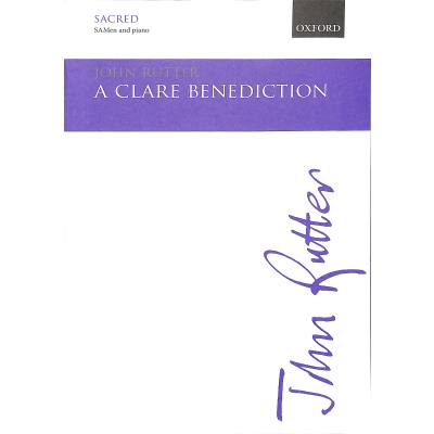 9780193416581 - A clare benediction