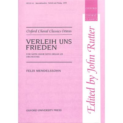 9780193418158 - Verleih uns Frieden